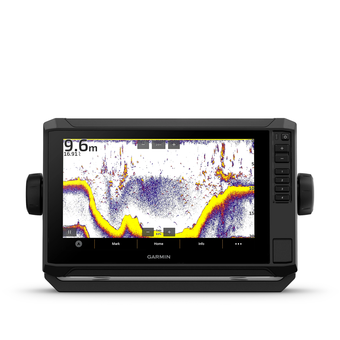 Garmin ECHOMAP™ UHD2 9" Chartplotter 93sv without Transducer and Garmin Navionics+ (010-02688-00)