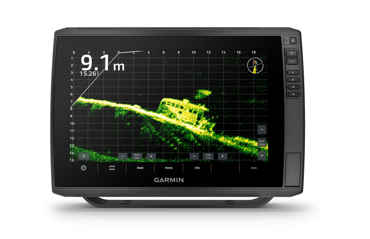 Garmin ECHOMAP Ultra 2 12" Chartplotter 126sv with GT56 Transducer (010-02882-01) With Mapping