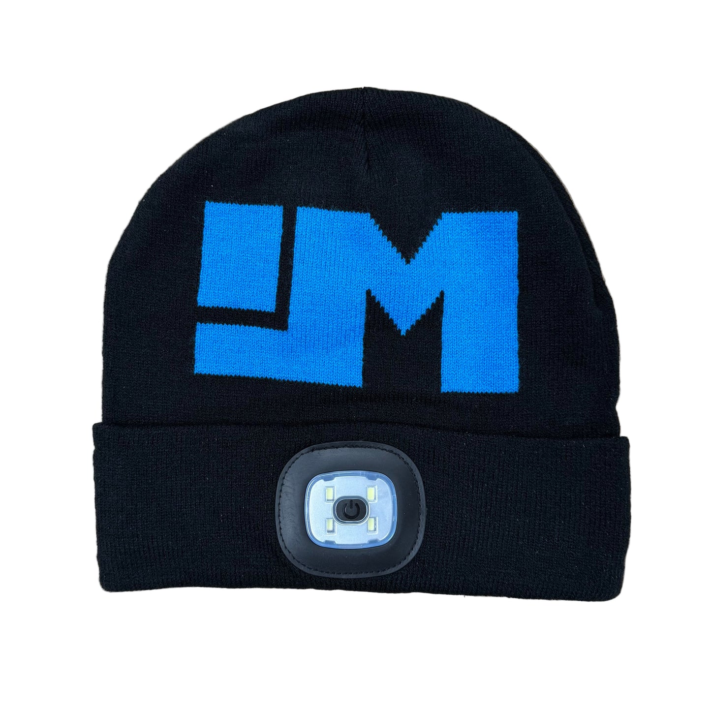 ICE MASTER Beanie with Rechargeable LED Headlamp
