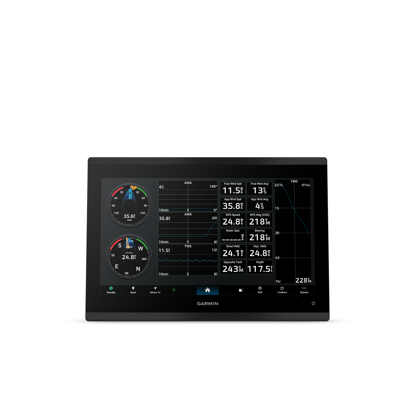Garmin GPSMAP® 9213 Premium Chartplotter with Garmin Navionics+™ (010-03176-01)