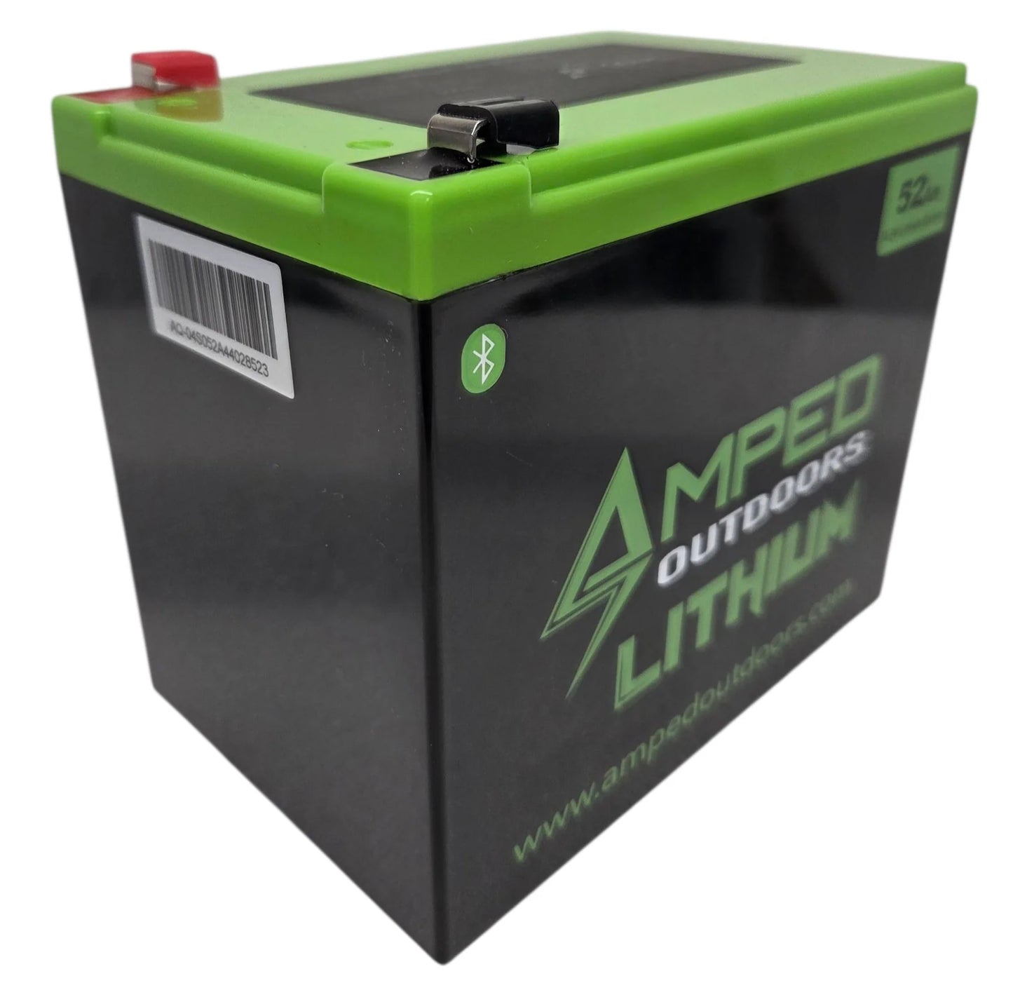 AMPED OUTDOORS 52Ah Lithium Battery (14.8V NMC) with Charger (Bluetooth)
