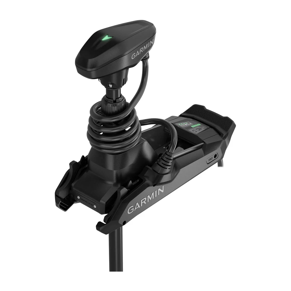 Force® Kraken Black Trolling Motor  75" with Remote Control and Built-in GT56UHD-TR Transducer