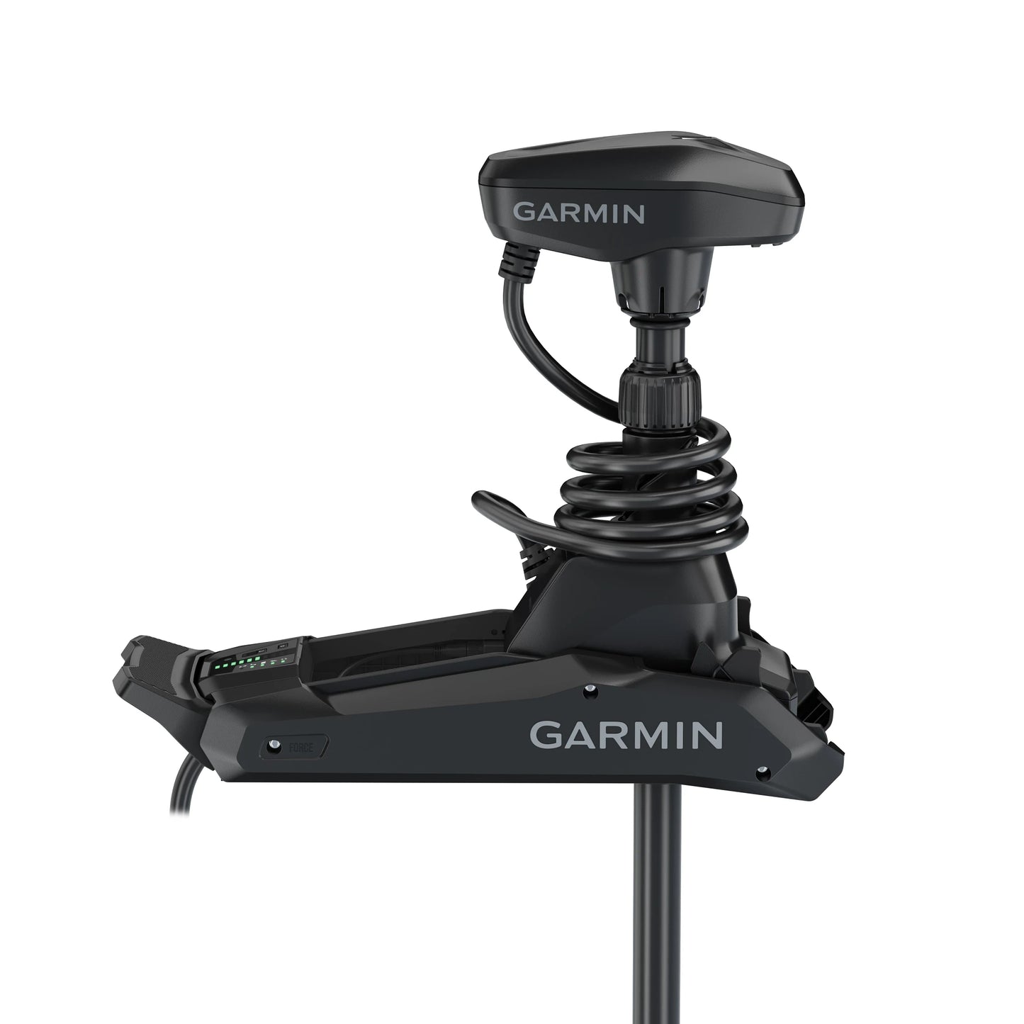 Garmin Force® Kraken Black Trolling Motor 48" with Remote Control and Built-in GT56UHD-TR Transducer (010-02573-30)