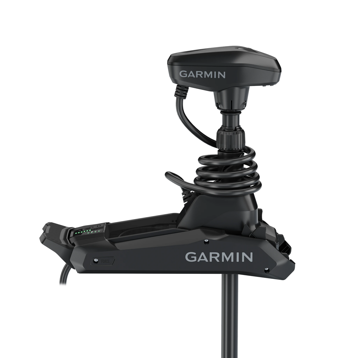 Garmin Force® Kraken Black Trolling Motor 48" with Remote Control and Built-in GT56UHD-TR Transducer (010-02573-30)