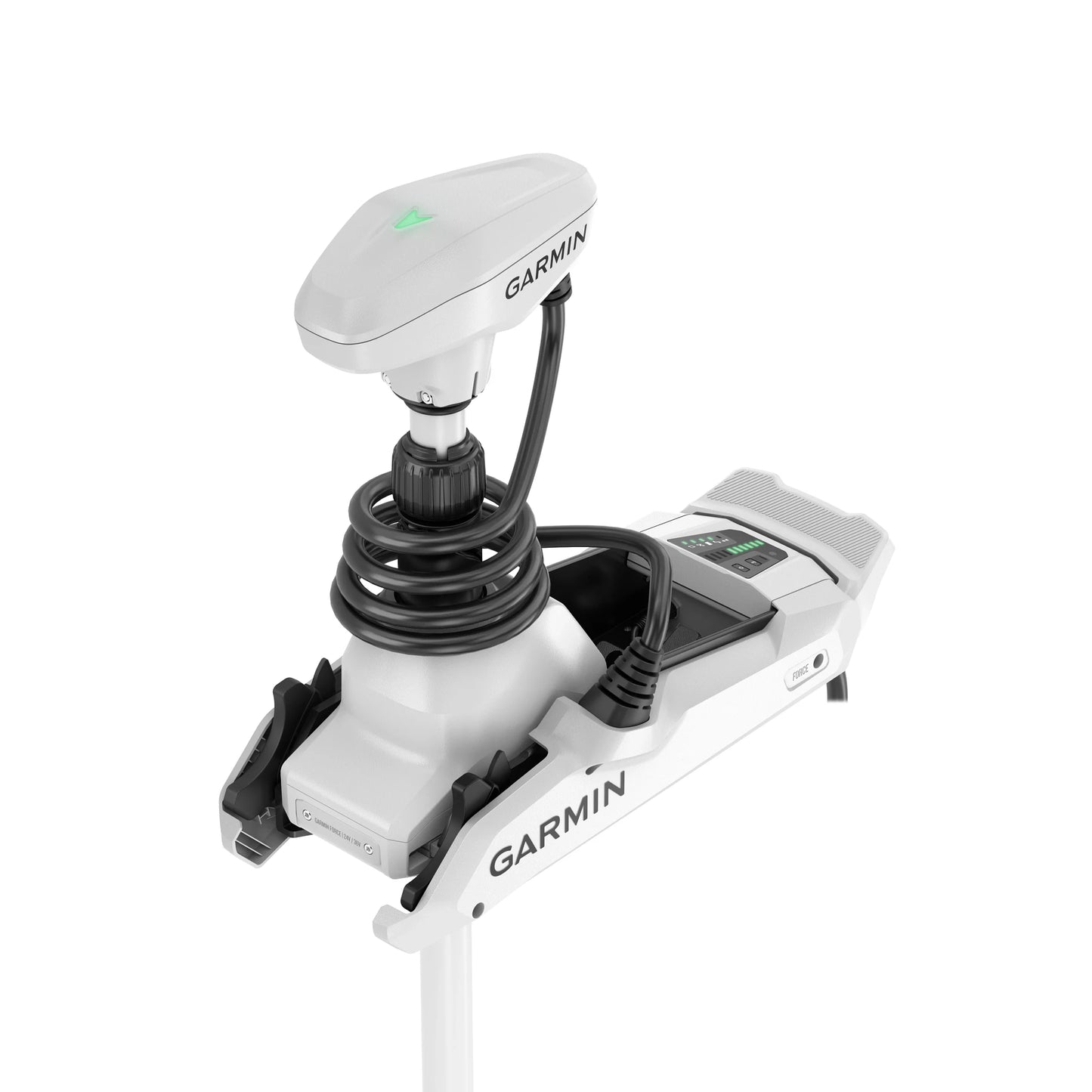 Garmin Force® Kraken White Trolling Motor 48" Shaft with Remote Control (010-02574-30)