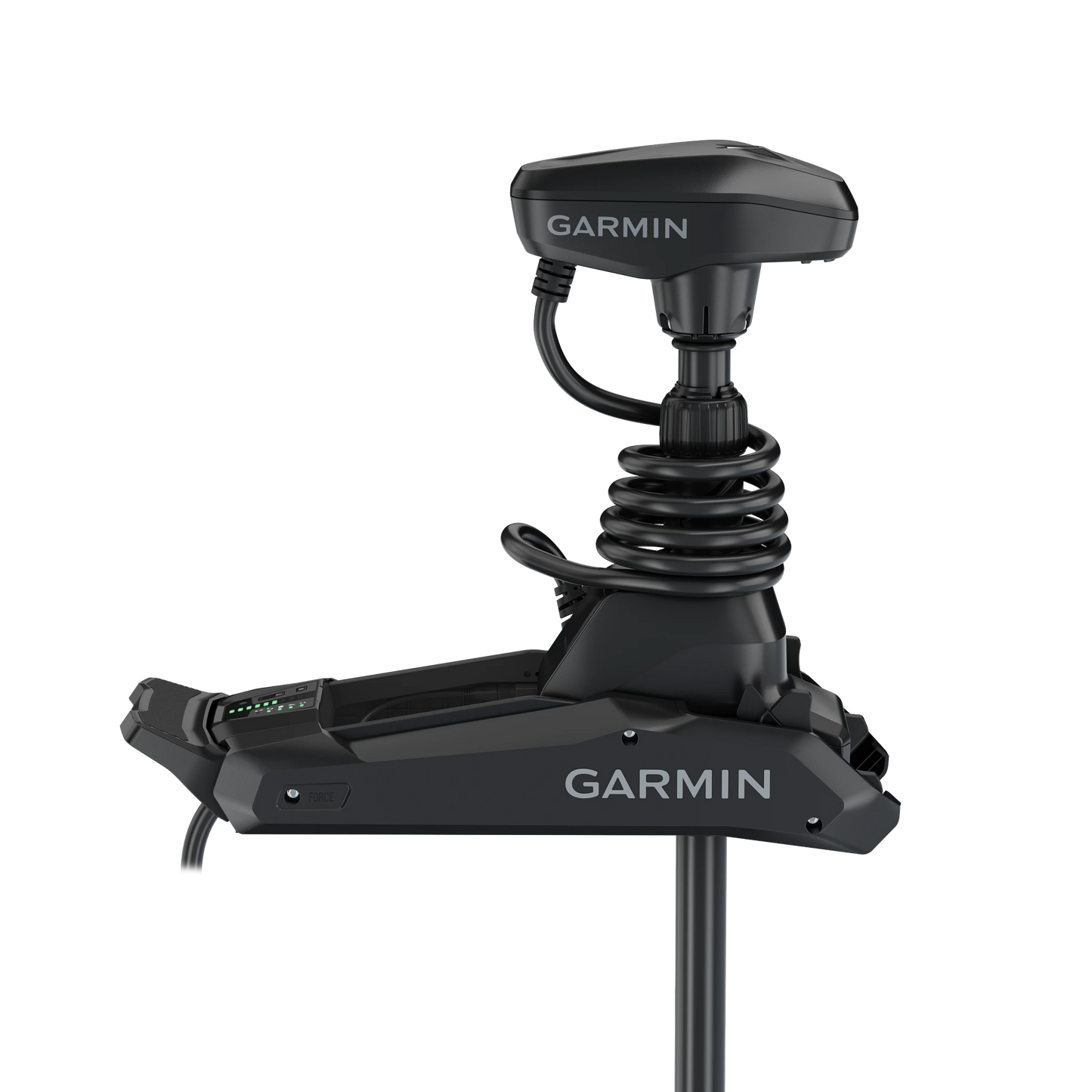 Garmin Force® Kraken Black Trolling Motor 63" with Remote Control and Built-in GT56UHD-TR Transducer (010-02573-00)