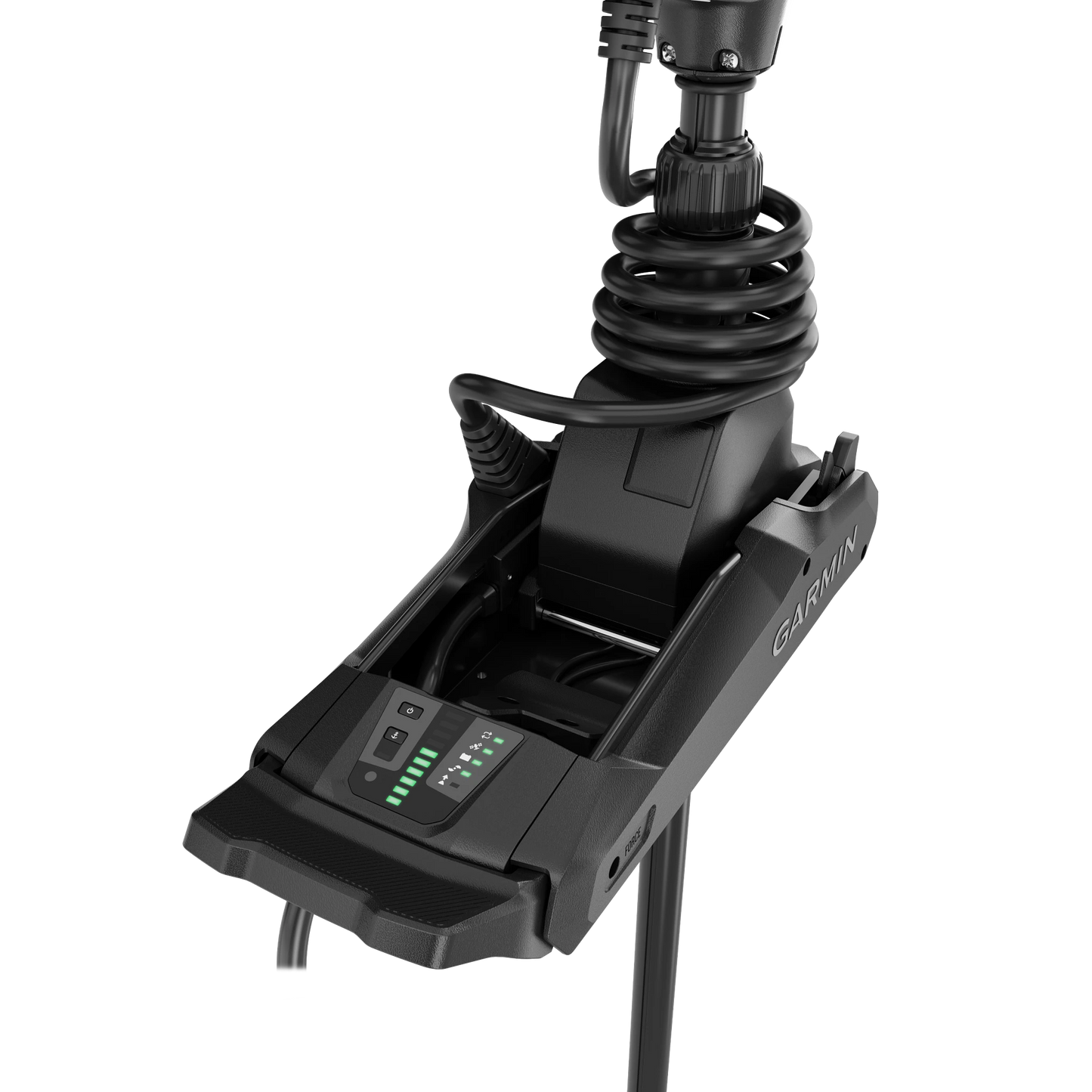 Garmin Force® Kraken Black Trolling Motor 75" with Remote Control and Built-in GT56UHD-TR Transducer (010-02573-10)