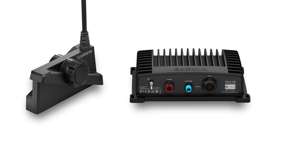 Garmin LiveScope Plus Ice Fishing System With GLS 10 and LVS34 Garmin LiveScope Plus Ice Fishing System With GLS 10 and LVS34
