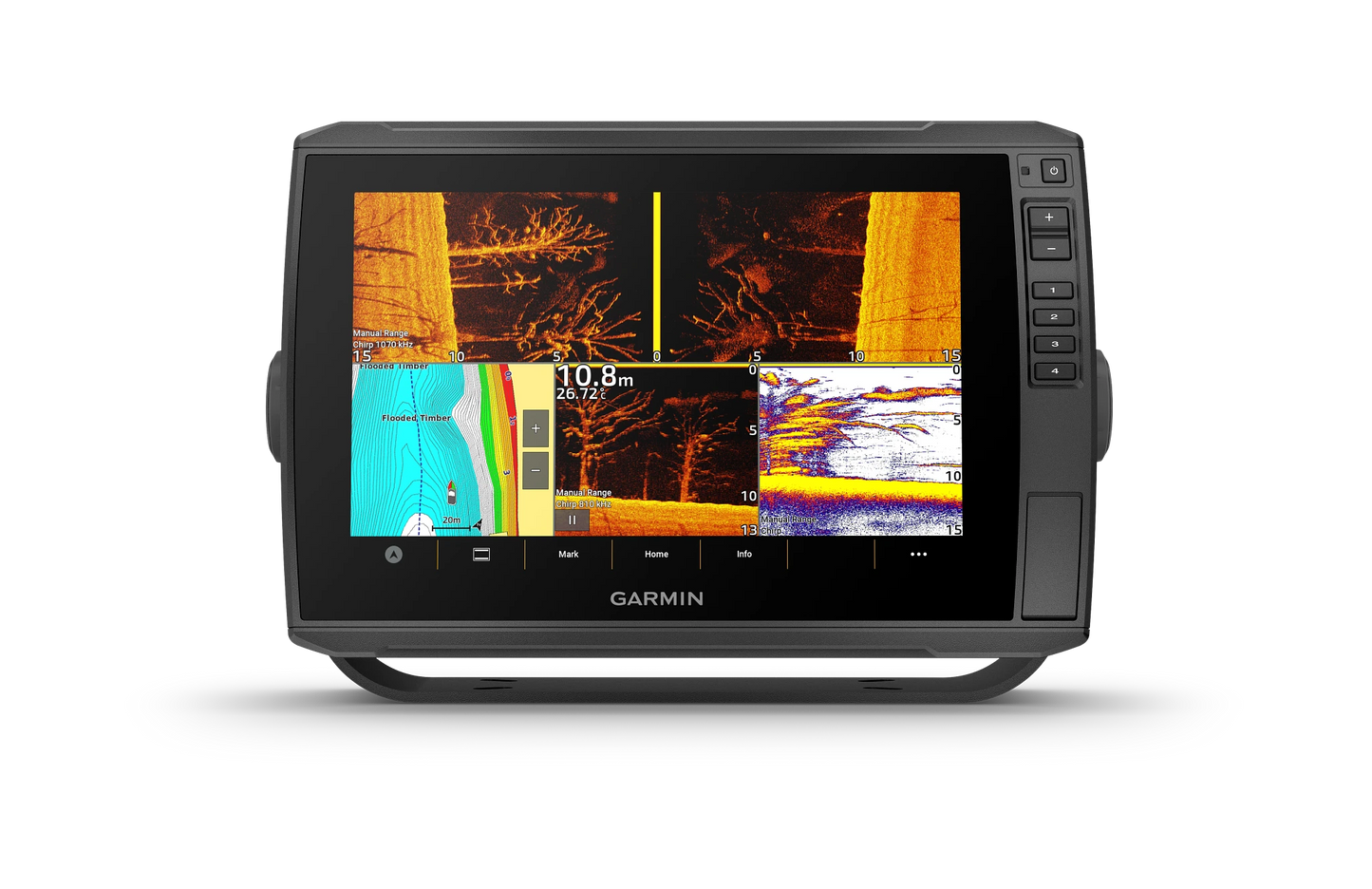 Garmin ECHOMAP Ultra 2 10" Chartplotter 106sv without Transducer Includes Garmin Navionics+ U.S. Inland & Coastal Mapping (010-02880-00)
